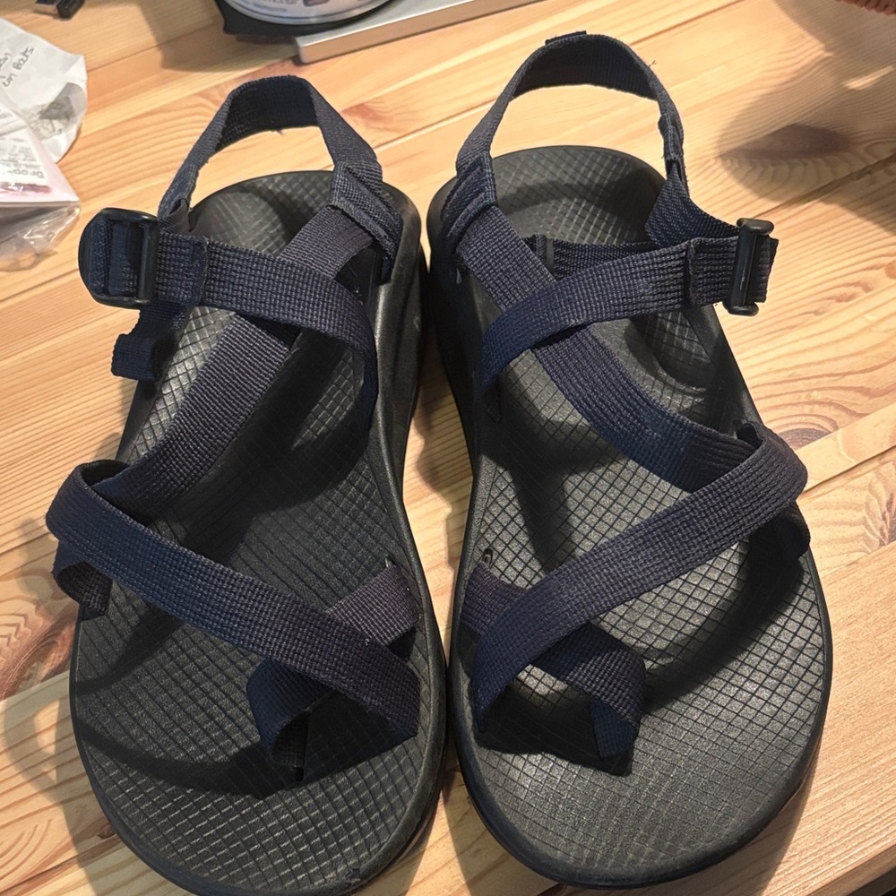 Chaco Z/1 Classic Black and Navy Blue Men’s Sandals